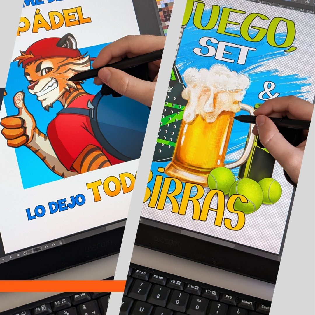 Ilustraciones a mano por Niimdae