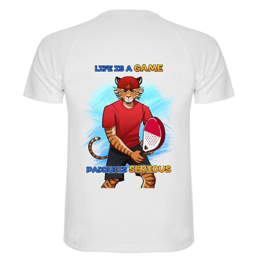 Camiseta Audazz Tigre Life is a game, paddle is serious